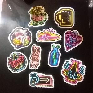 Neon Bar Lights stickers
